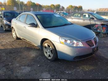  Salvage Pontiac G6