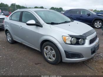  Salvage Chevrolet Sonic