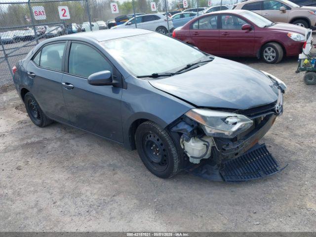  Salvage Toyota Corolla