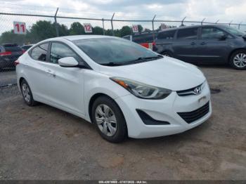  Salvage Hyundai ELANTRA