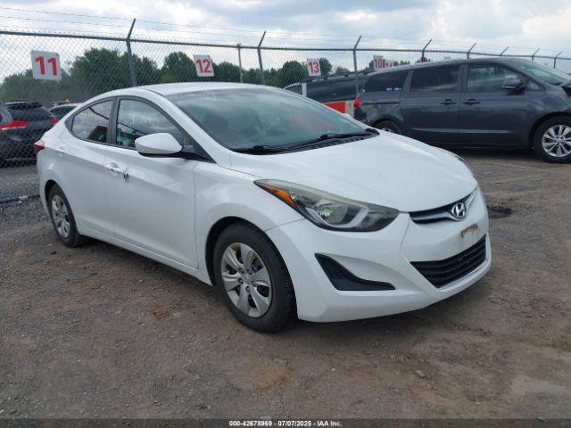  Salvage Hyundai ELANTRA