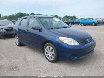  Salvage Toyota Matrix