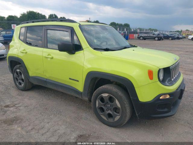  Salvage Jeep Renegade