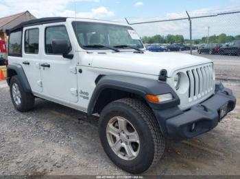 Salvage Jeep Wrangler