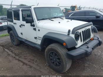  Salvage Jeep Wrangler