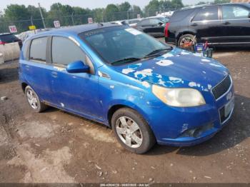  Salvage Chevrolet Aveo
