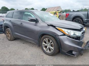  Salvage Toyota Highlander
