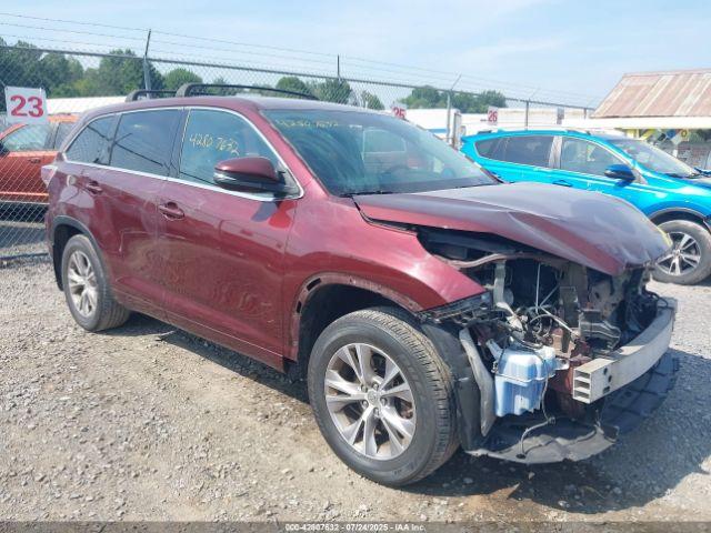  Salvage Toyota Highlander