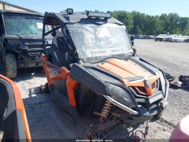  Salvage CFMOTO Zforce Atv