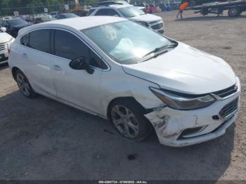  Salvage Chevrolet Cruze