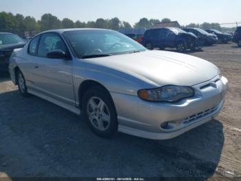  Salvage Chevrolet Monte Carlo