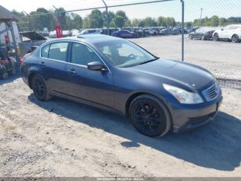  Salvage INFINITI G37x