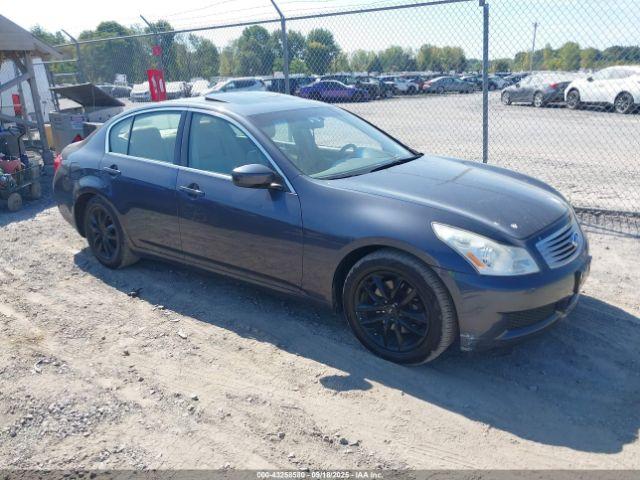  Salvage INFINITI G37x