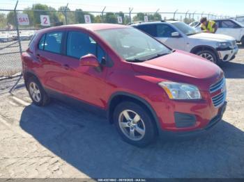  Salvage Chevrolet Trax