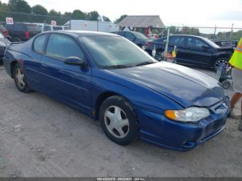  Salvage Chevrolet Monte Carlo