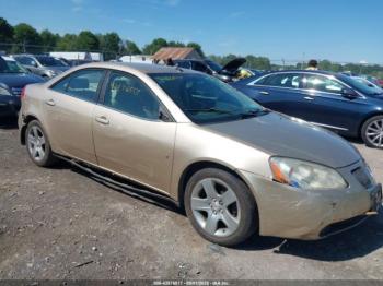  Salvage Pontiac G6