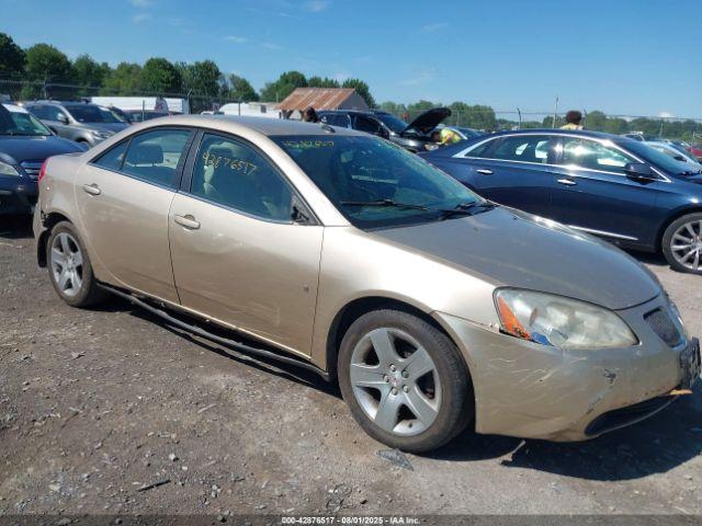  Salvage Pontiac G6