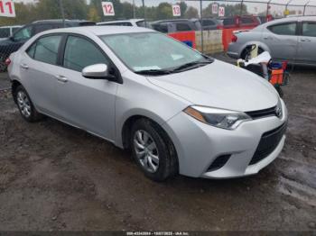  Salvage Toyota Corolla