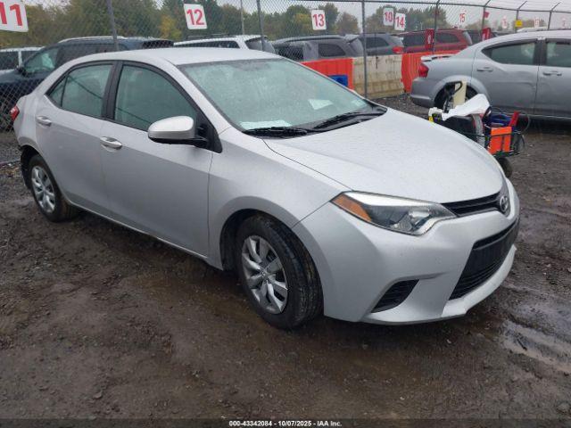  Salvage Toyota Corolla