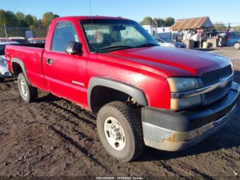  Salvage Chevrolet Silverado 2500