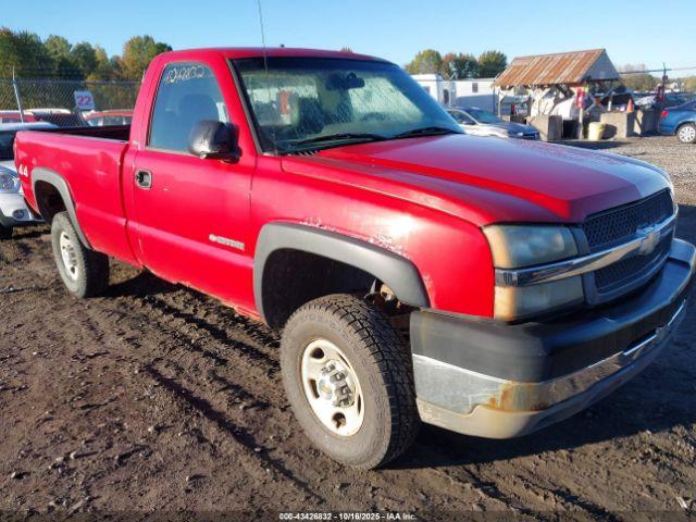  Salvage Chevrolet Silverado 2500