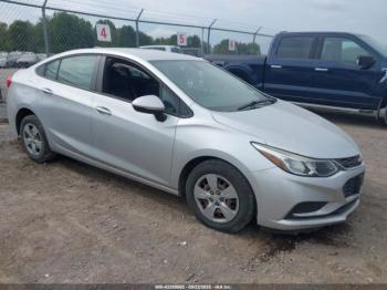 Salvage Chevrolet Cruze