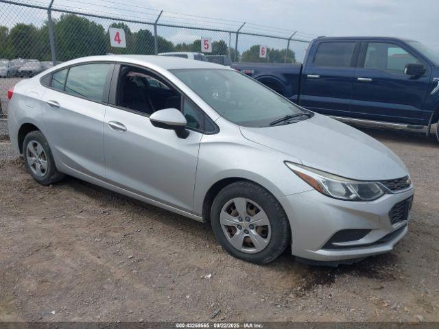  Salvage Chevrolet Cruze