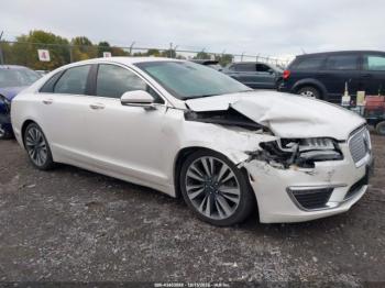 Salvage Lincoln MKZ