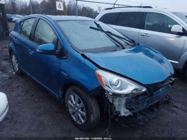  Salvage Toyota Prius c
