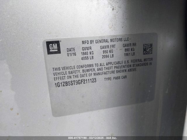 Chevrolet Malibu Ls Image 13