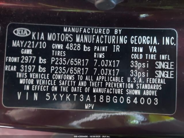 Kia Sorento Lx Image 6