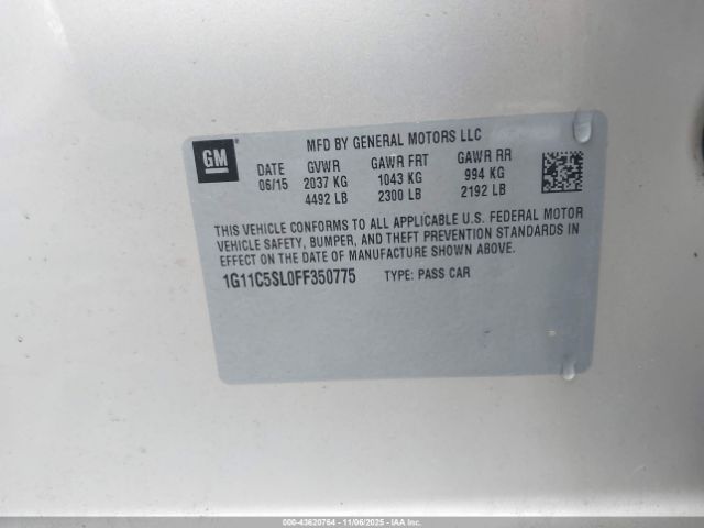 Chevrolet Malibu 1lt Image 8