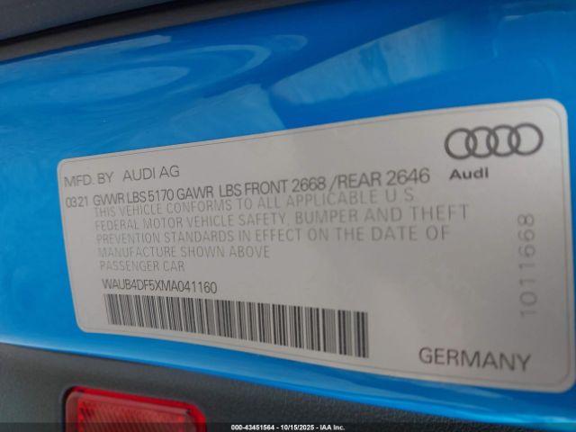Audi S5 Prestige Tfsi Quattro Tiptronic Image 11