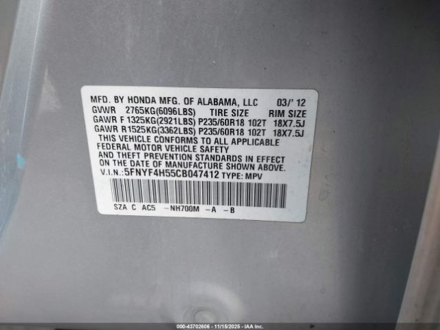 Honda Pilot Ex-l Image 7