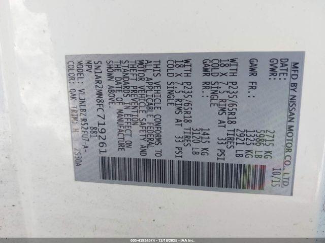 Nissan Pathfinder S Image 8