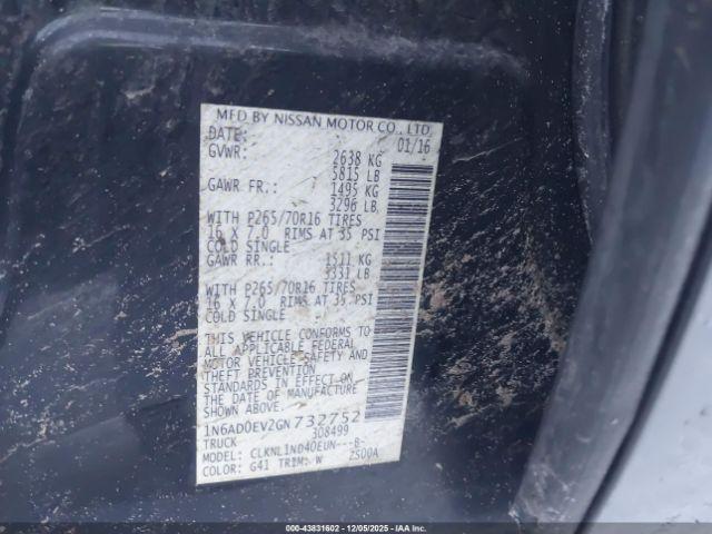 Nissan Frontier S Image 8