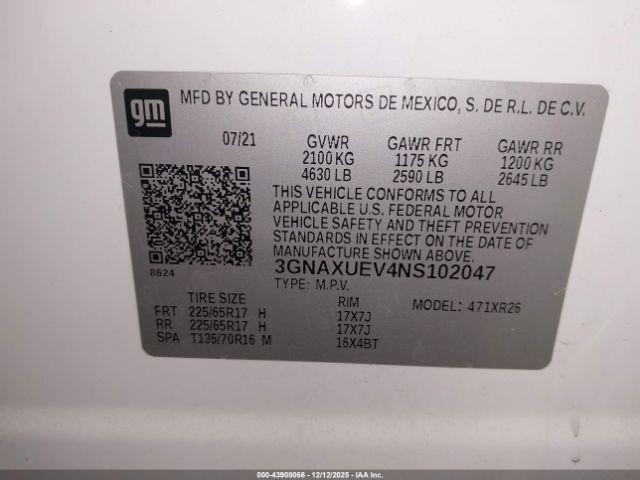 Chevrolet Equinox Awd Lt Image 4