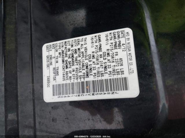 Nissan Rogue S Image 8