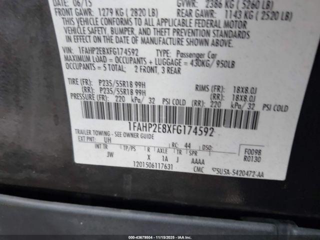 Ford Taurus Sel Image 8