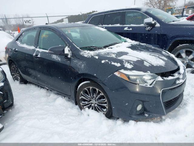  Salvage Toyota Corolla