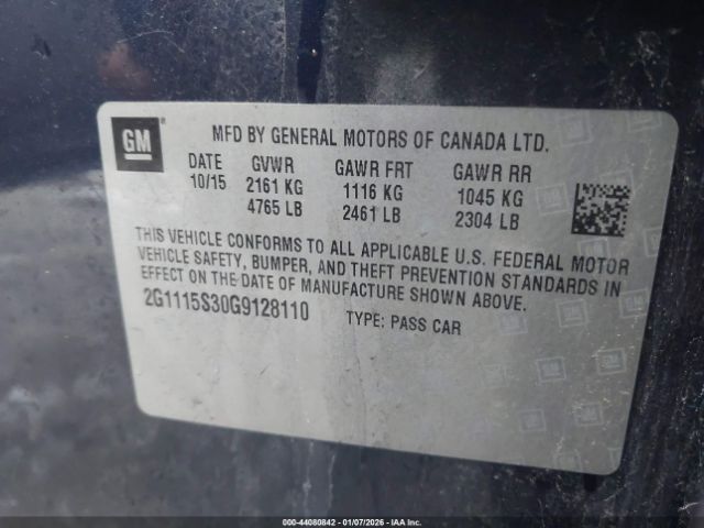 Chevrolet Impala 2lt Image 4