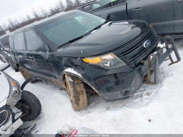  Salvage Ford Utility Police Intercepto