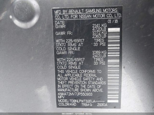 Nissan Rogue S Image 15