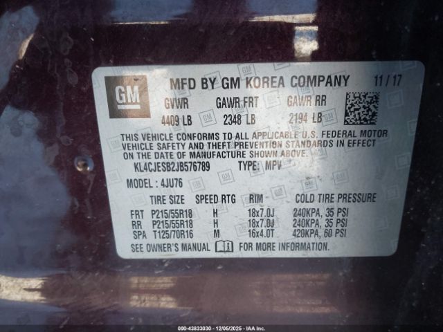 Buick Encore Preferred Image 8