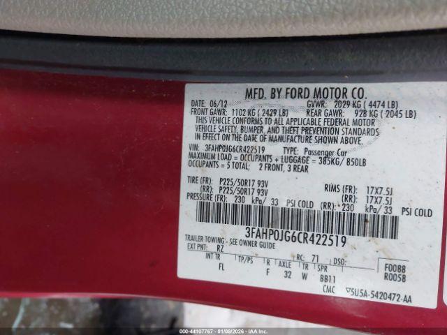 Ford Fusion Sel Image 5